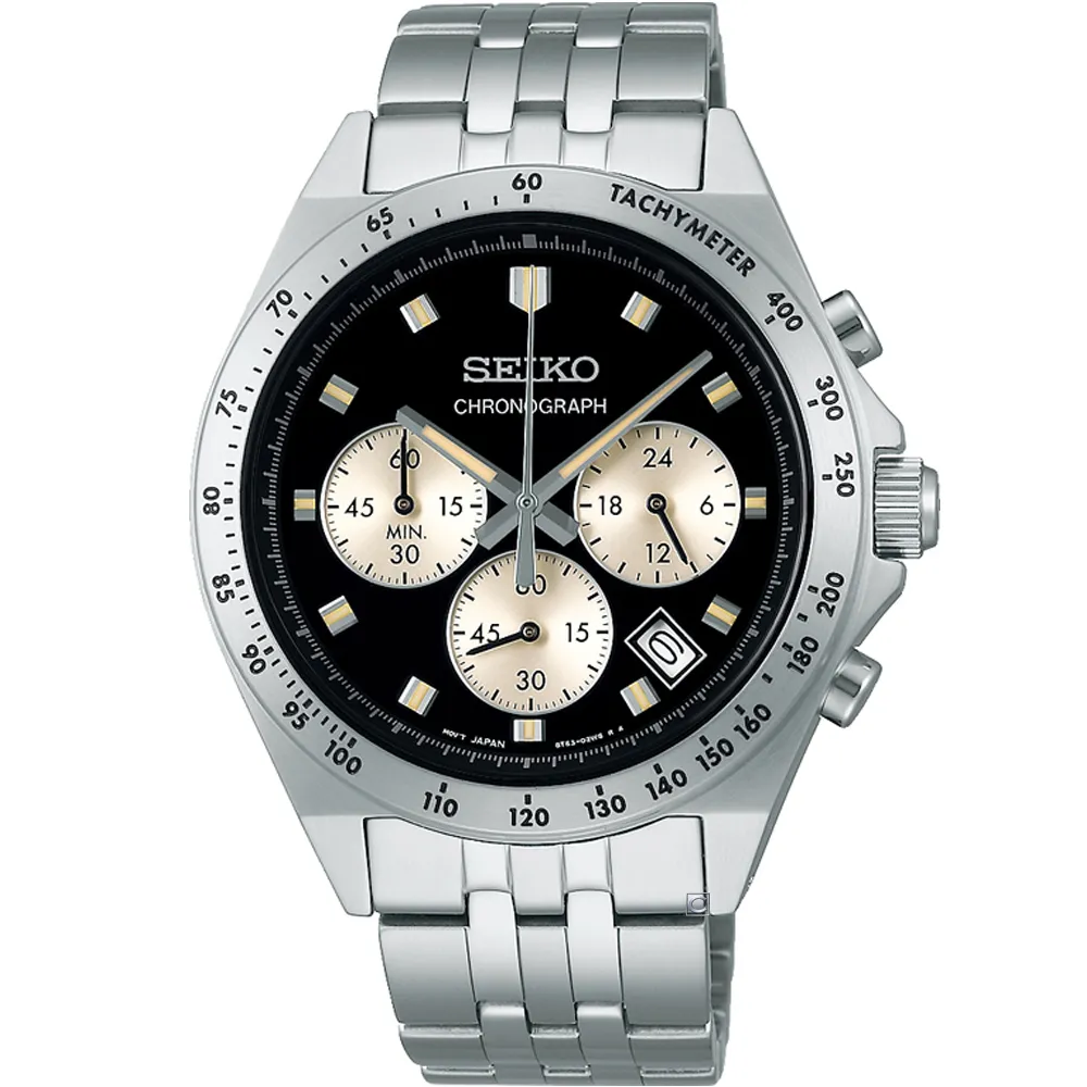 SEIKO 精工 都會經典大三針時尚女錶-咖啡x黑/29.9mm 6N22-00N0U(SUR521P1) 歷史價格詳細信息