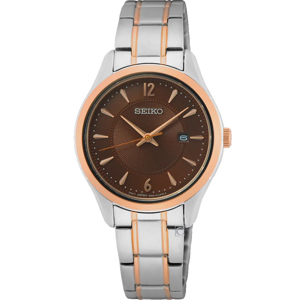 SEIKO 經典雋永時尚腕錶-中金 歷史價格詳細信息