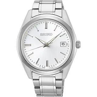 【SEIKO 精工】CS 時尚石英手錶-銀/39mm 好禮2選1 新年 禮物 推薦(6N52-00A0S SUR307P1) 歷史價格詳細信息