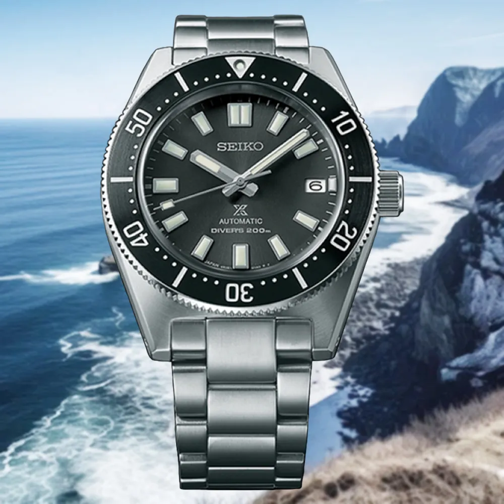 SEIKO 精工 Prospex 1965經典復刻機械潛水錶-銀x灰/40.5mm 6R35-00P0N(SPB143J1) 歷史價格詳細信息