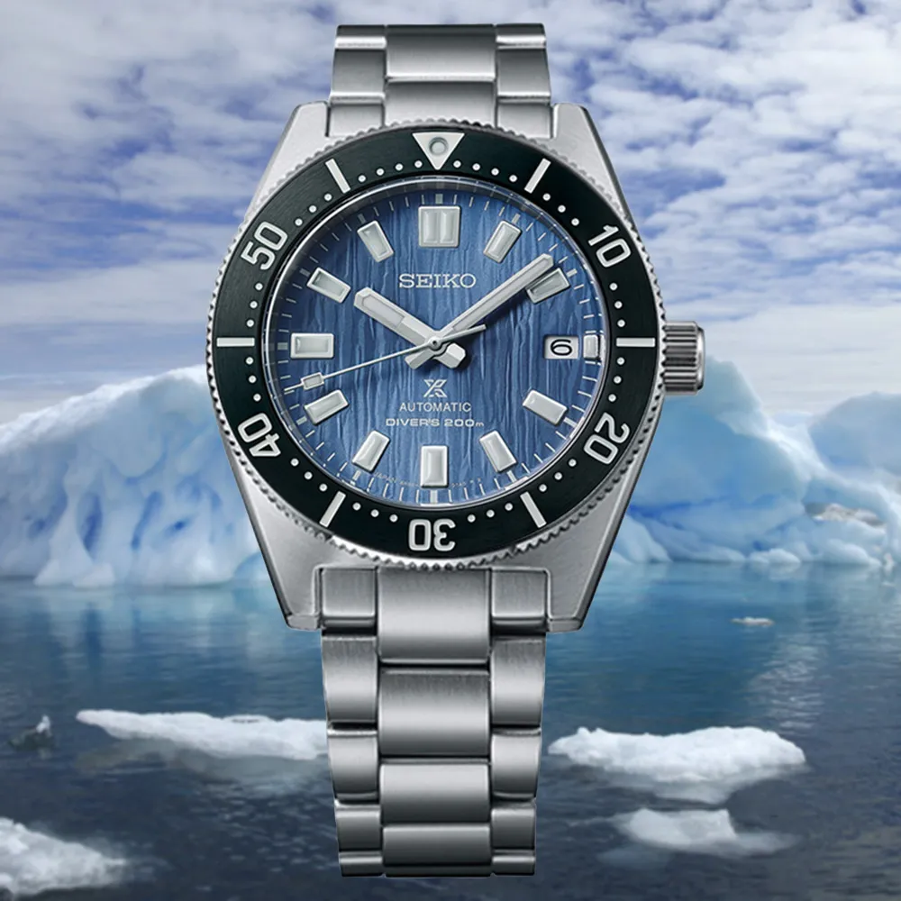 SEIKO 精工(6R35-01V0B)Prospex 極地藍色冰川 200米機械錶/SPB297J1 歷史價格詳細信息