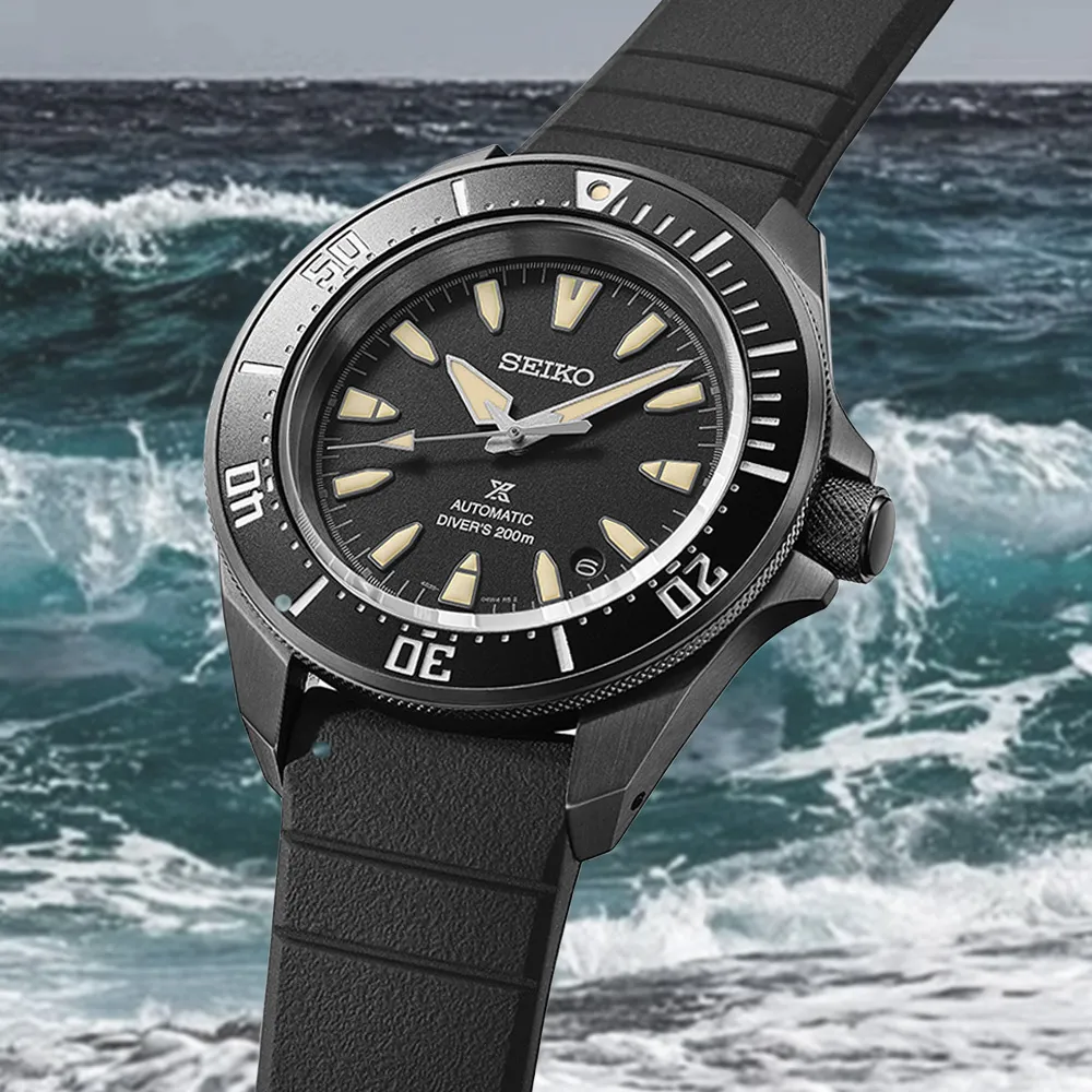 SEIKO 精工PROSPEX 200米潛水機械錶-黑x銀/44mm 6R15-04G0D(SPB077J1) 歷史價格詳細信息