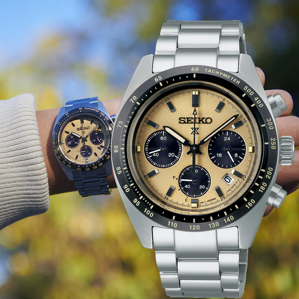 SEIKO 精工 Prospex SPEEDTIMER 太陽能計時手錶(SSC819P1/V192-0AF0D) 歷史價格詳細信息