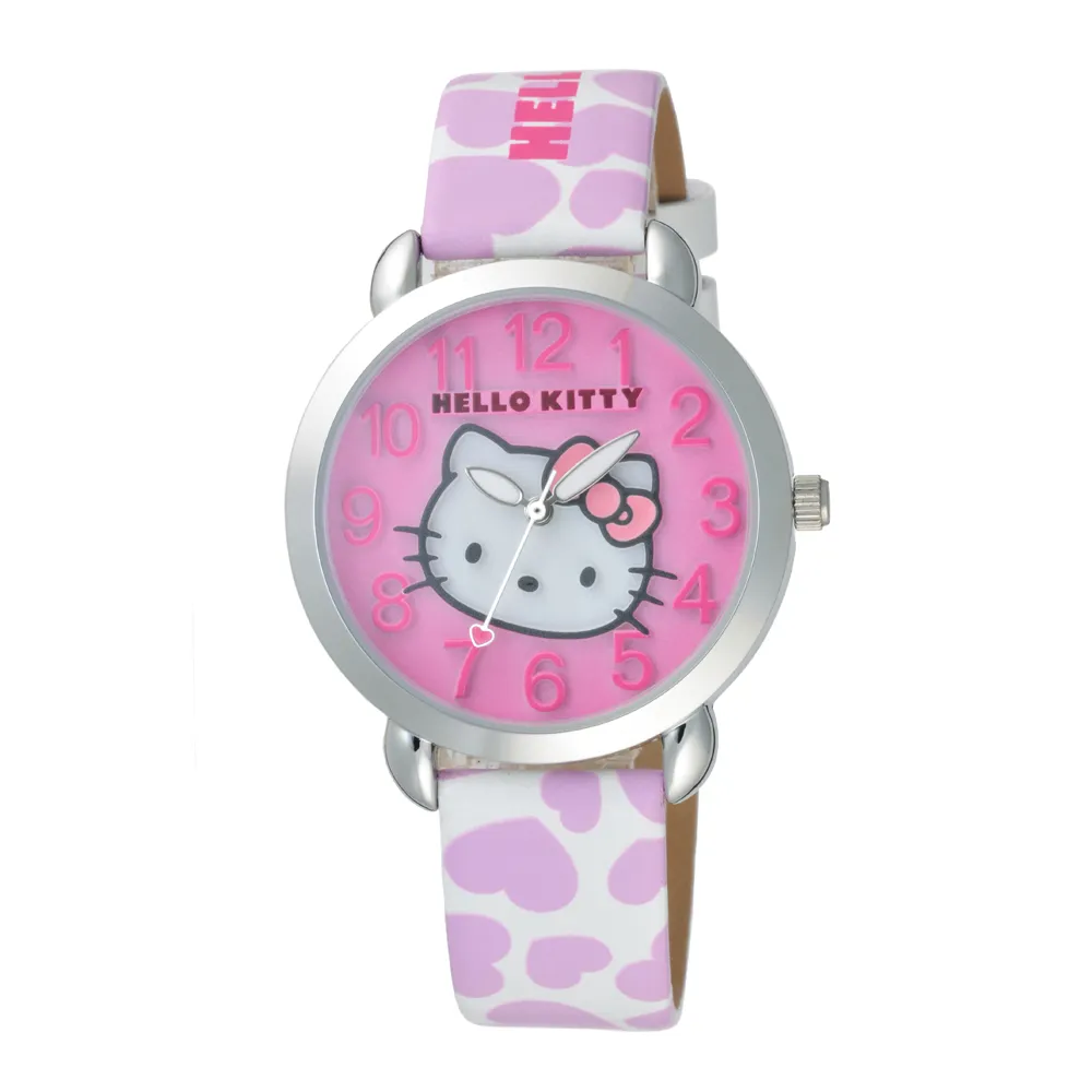【HELLO KITTY】喜氣小熊凱蒂貓超靜音掛鐘 (JM-W2369KT-A) 歷史價格詳細信息