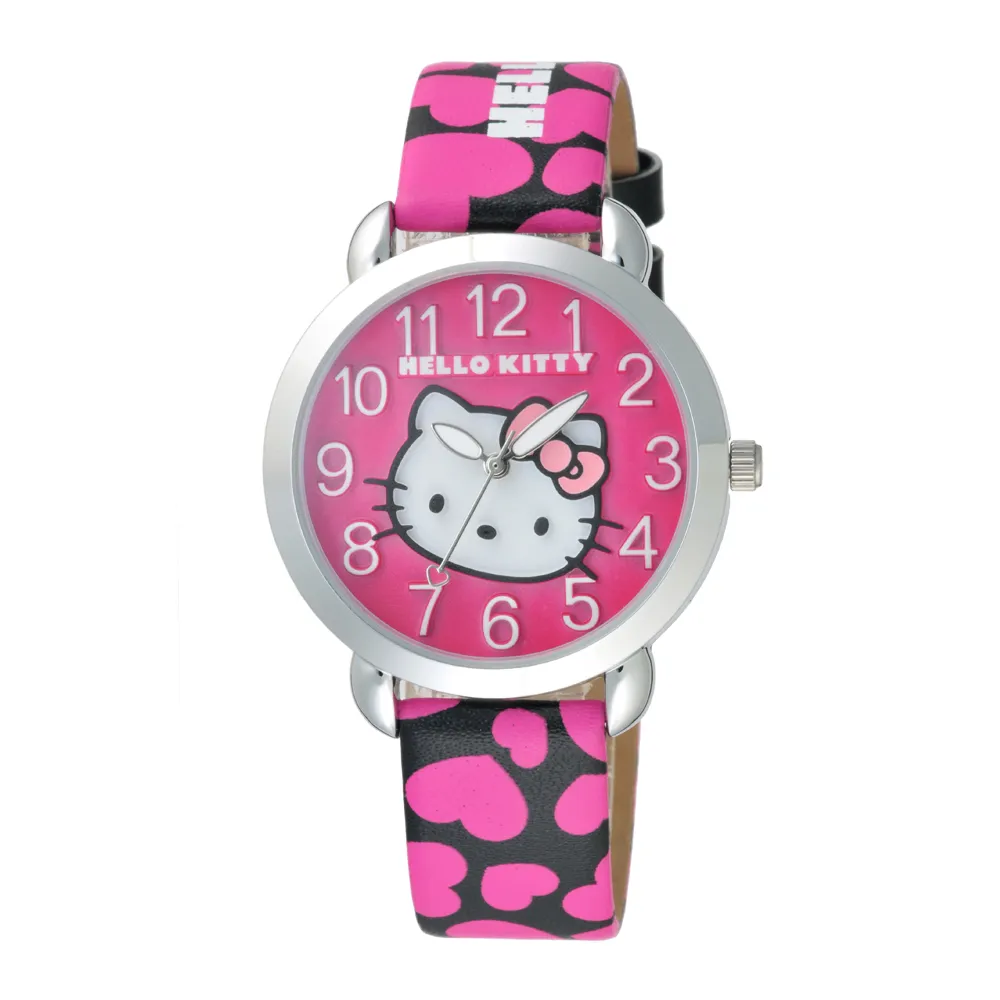【HELLO KITTY】喜氣小熊凱蒂貓超靜音掛鐘 (JM-W2369KT-A) 歷史價格詳細信息