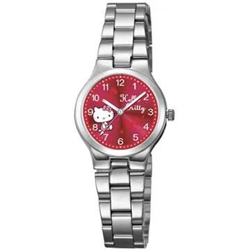 【HELLO KITTY】凱蒂貓俏皮眨眼晶鑽手錶 (粉紅 LK691LWPA-S) 歷史價格詳細信息
