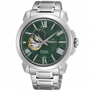 SEIKO SSA439J1《調酒師系列開芯機械錶 100%日本製》41mm/箱型弧型鏡面/藍【第一鐘錶眼鏡】 歷史價格詳細信息