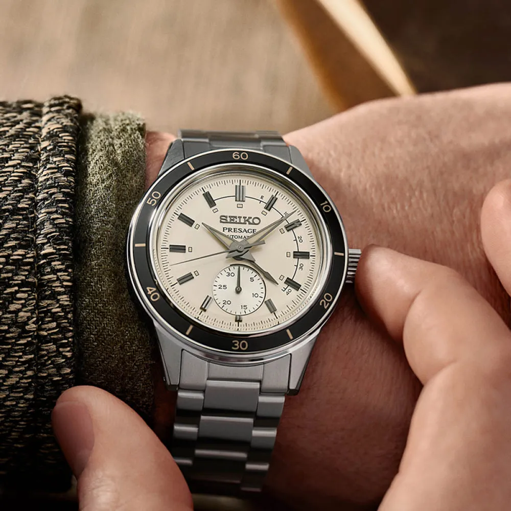 SEIKO 精工 Presage 復古系列Style 60’s GMT雙時區機械錶-藍(SSK009J1/4R34-00B0B 防水50米) 歷史價格詳細信息