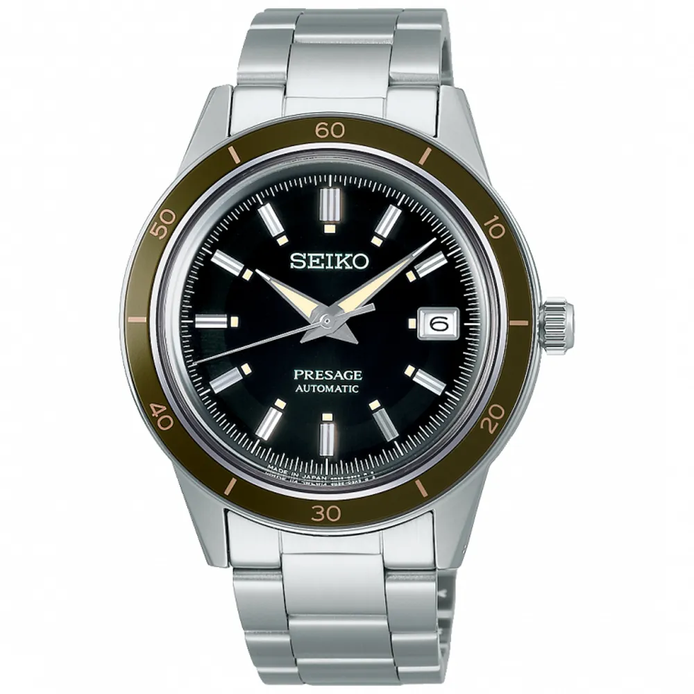 SEIKO 精工 Presage Style60s經典復刻機械錶-黑x銀/40.8mm 4R39-00Z0D(SSA425J1) 歷史價格詳細信息