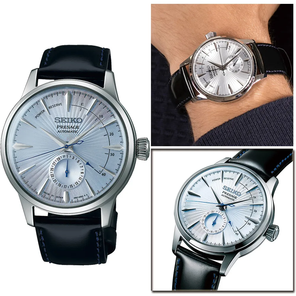 SEIKO SSA303J1《動力儲存顯示機械錶 100%日本製》42mm/藍寶石水晶防刮鏡面/銀白【第一鐘錶眼鏡】 歷史價格詳細信息