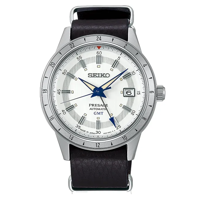 《SEIKO》精工 Presage 110週年限量 SPB413J1 藍寶石鏡面 皮錶帶 機械男錶 6R55-00F0S 白/銀 歷史價格詳細信息