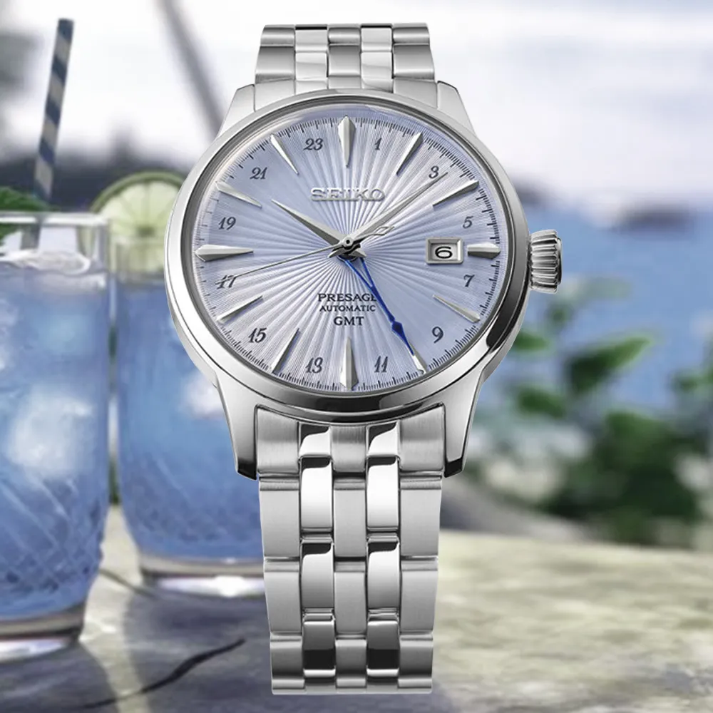 SEIKO 精工 Presage 時尚紳士開芯機械男錶-白x銀/41.8mm 4R39-00W0S(SSA443J1) 歷史價格詳細信息