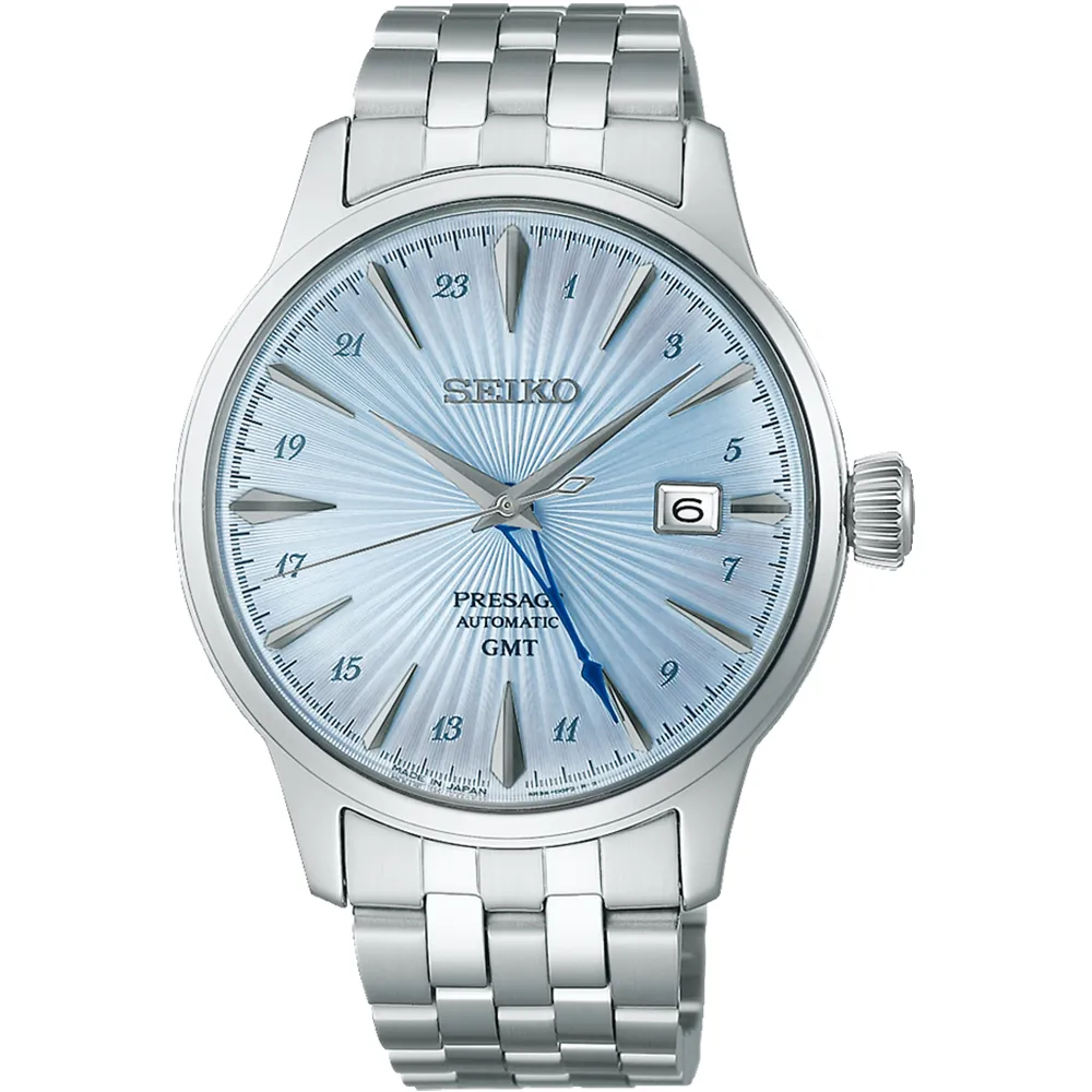 SEIKO Presage 調酒師藍月機械女錶(SSA785J1)33mm   4R38-01Y0B 歷史價格詳細信息