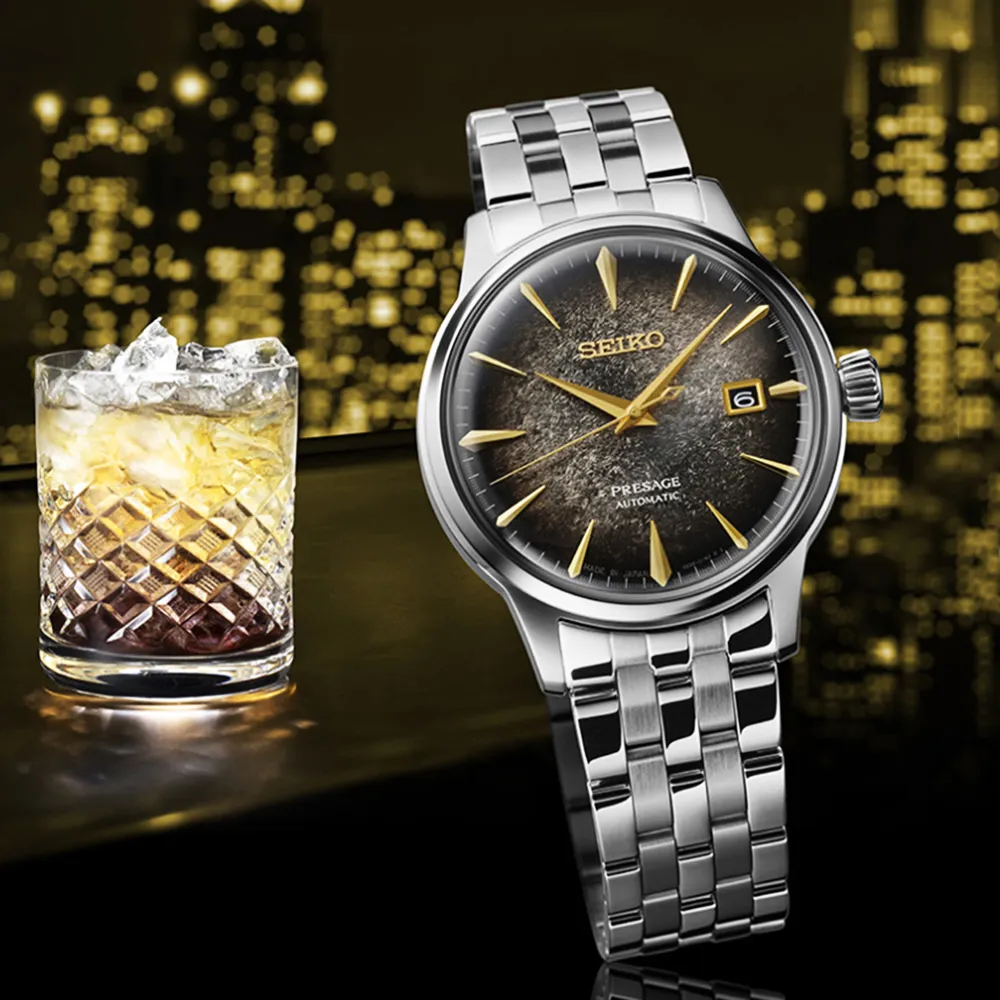 SEIKO 精工 Presage 限量調酒師 STAR BAR 機械女錶-30.3mm(SRE015J1/2R05-00C0D) 歷史價格詳細信息