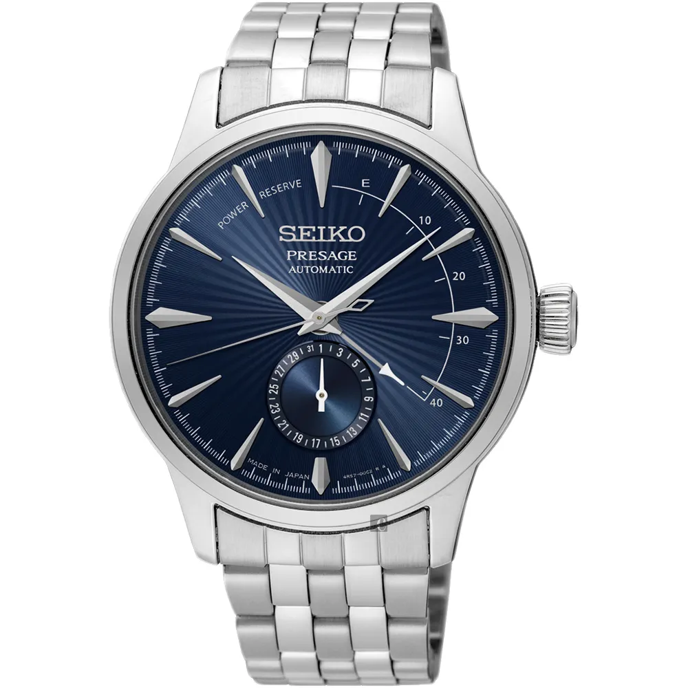 SEIKO Presage Cocktail 調酒師藍月機械錶(SSA405J1)40mm  4R38-01N0B 歷史價格詳細信息