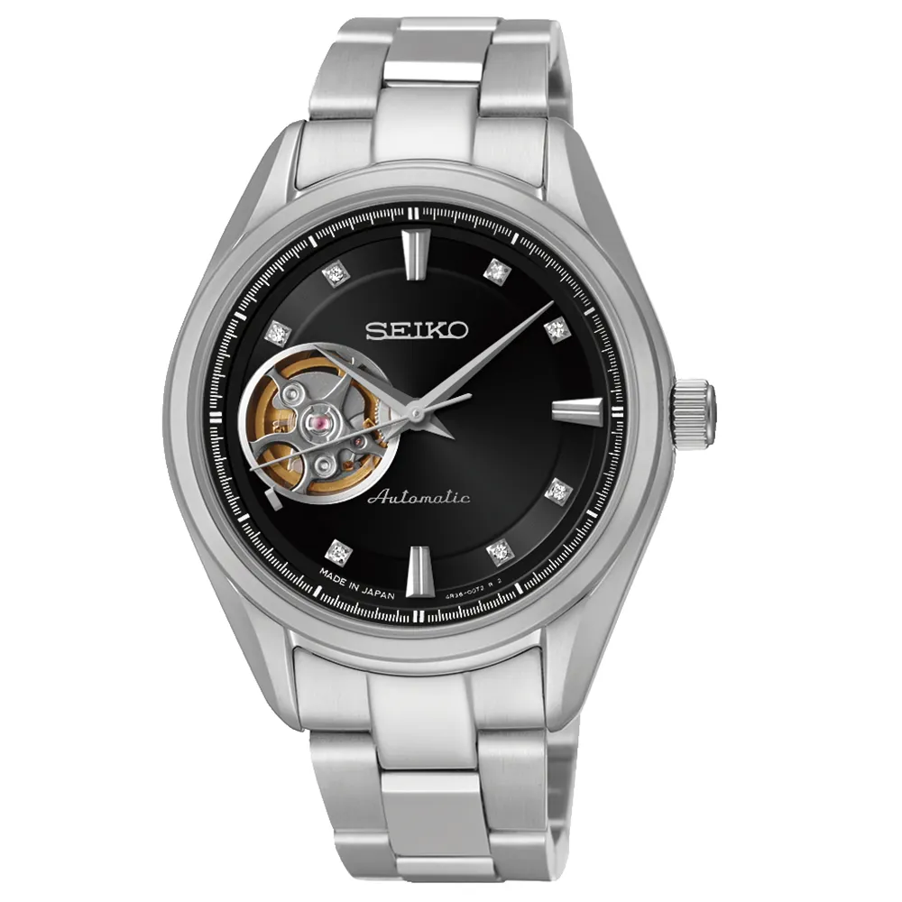 SEIKO SSA369J1《Premier 開心鏤空機械錶》43mm/藍寶石水晶鏡面/日本製【第一鐘錶】 歷史價格詳細信息