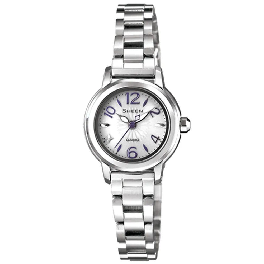 CASIO SHEEN系列 耀眼典藏都會時尚腕錶(白) 歷史價格詳細信息