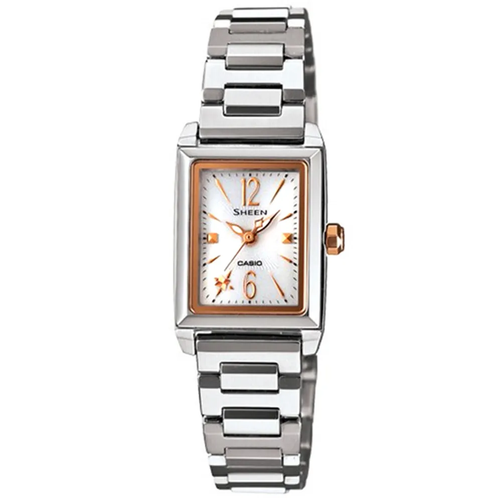 CASIO SHEEN系列 耀眼典藏都會時尚腕錶(白) 歷史價格詳細信息