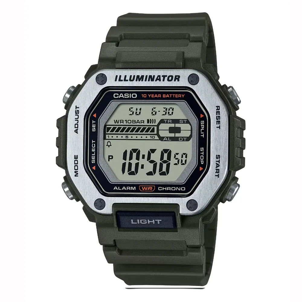 卡西歐 CASIO / MWD-110H-8B / 數位系列 (附錶盒) / [官方直營] 10年電池壽命大尺寸螢幕 歷史價格詳細信息