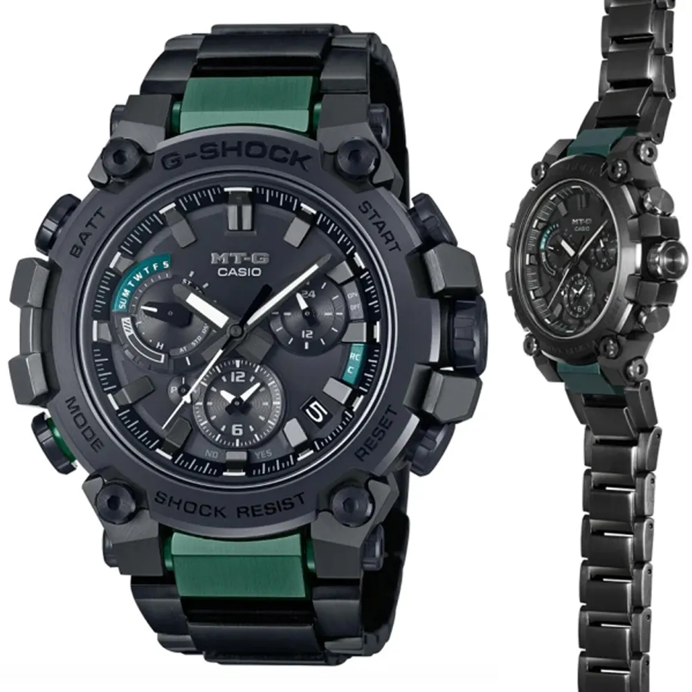 【G-SHOCK】MTG-B3000D-1A 太陽能電波飛行錶系列/藍寶石水晶防刮鏡面/50mm/公司貨【第一鐘錶】 歷史價格詳細信息