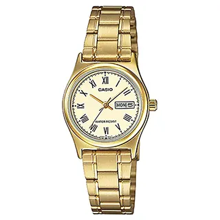 【CASIO 卡西歐】精緻復古三針皮革腕錶/咖啡x黃面(LTP-V006GL-9BUDF) 歷史價格詳細信息