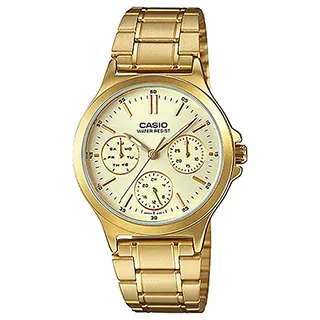 【CASIO】卡西歐 不鏽鋼 金錶 MTP-1274SG-7A 42.0MM 台灣卡西歐保固一年 歷史價格詳細信息