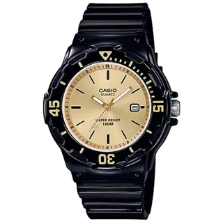 【CASIO 卡西歐】亮眼魅力潛水風運動腕錶/黑x玫瑰金面(LRW-200H-9E2VDF) 歷史價格詳細信息