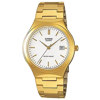 【CASIO】卡西歐 不鏽鋼 金錶 MTP-1274SG-7A 42.0MM 台灣卡西歐保固一年 歷史價格詳細信息