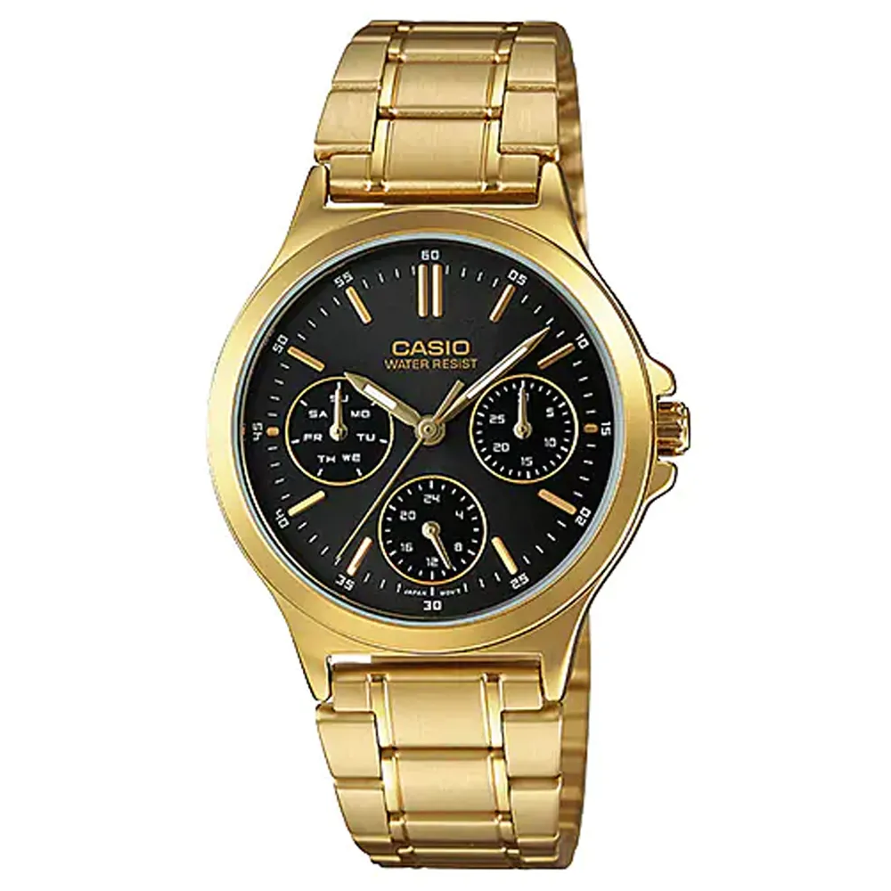 【CASIO】卡西歐 不鏽鋼 金錶 MTP-1274SG-7A 42.0MM 台灣卡西歐保固一年 歷史價格詳細信息