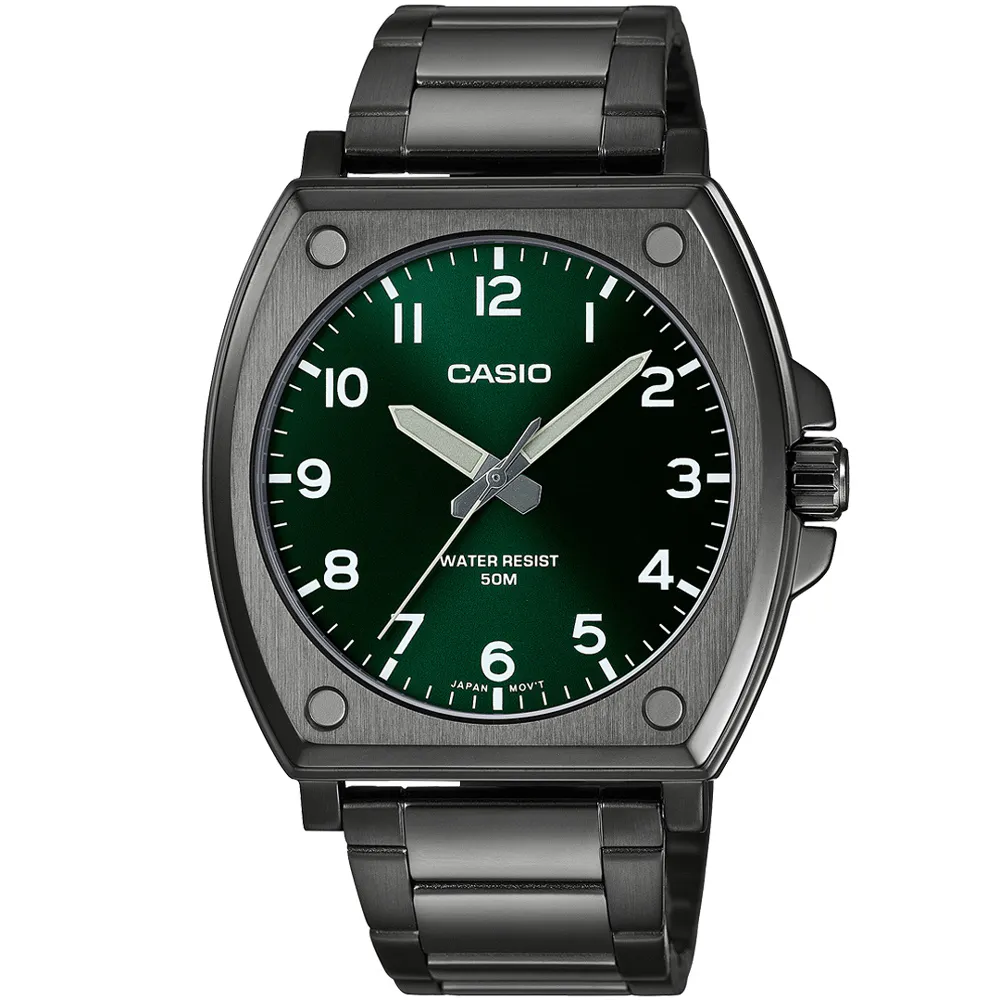 【CASIO 卡西歐】商務紳士大三針不銹鋼腕錶/銀(MTP-V300D-7AUDF) 歷史價格詳細信息