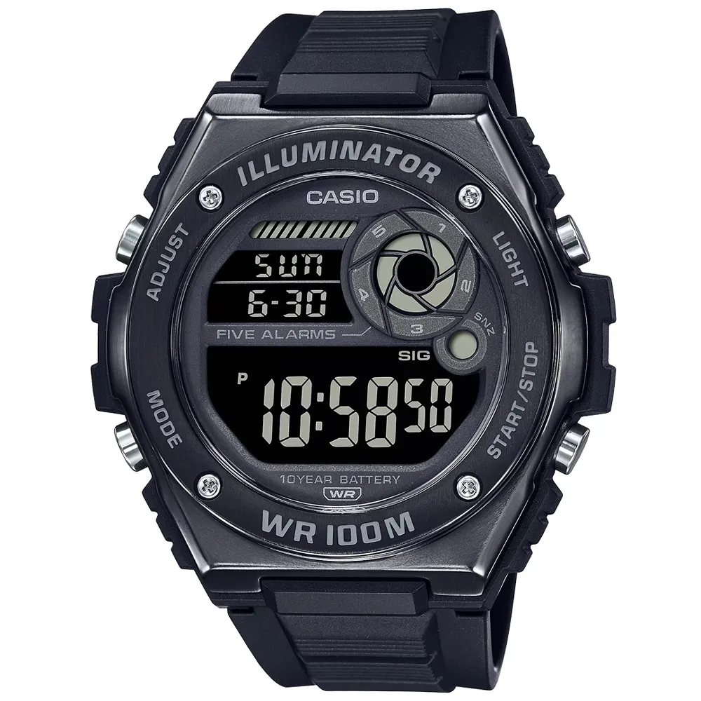 卡西歐 CASIO / MWD-110H-8B / 數位系列 (附錶盒) / [官方直營] 10年電池壽命大尺寸螢幕 歷史價格詳細信息