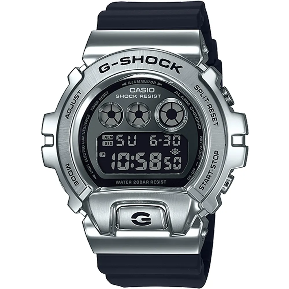 【G-SHOCK】GM-6900「Metal Bezel」金屬系列/50mm/GM-6900B-4/GM-6900G-9 歷史價格詳細信息