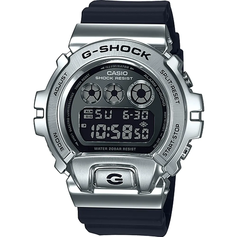 【G-SHOCK】GM-6900「Metal Bezel」金屬系列/50mm/GM-6900B-4/GM-6900G-9 歷史價格詳細信息