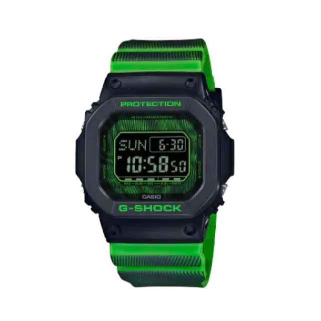 G-SHOCK / DW-D5600TD-3 / 卡西歐 CASIO [ 官方直營 ] 時空扭曲圖案 充滿科幻感 歷史價格詳細信息