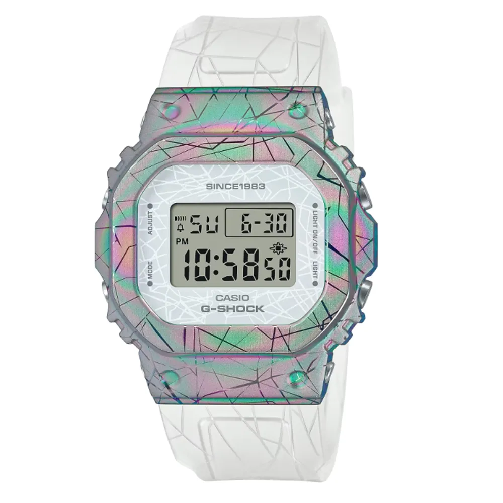 【CASIO】卡西歐 G-SHOCK 40週年限定 獨特透視錶面 經典雙顯 GA-114RX-7A 台灣卡西歐保固一年 歷史價格詳細信息