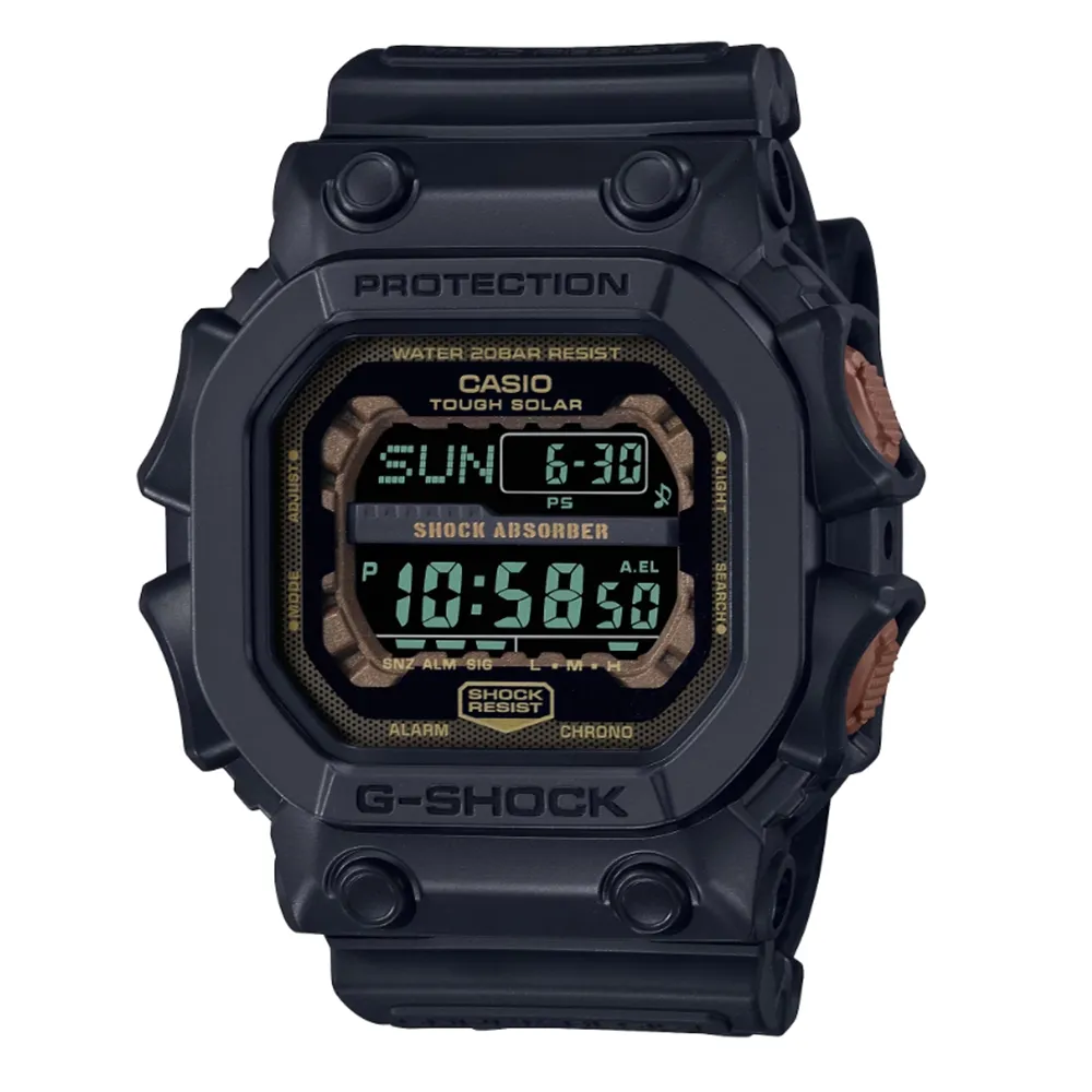 【CASIO 卡西歐】G-SHOCK 潮流藍黑八角錶殼耐衝擊運動太陽能藍牙雙顯腕錶/黑x綠面(GBM-2100A-1A3) 歷史價格詳細信息
