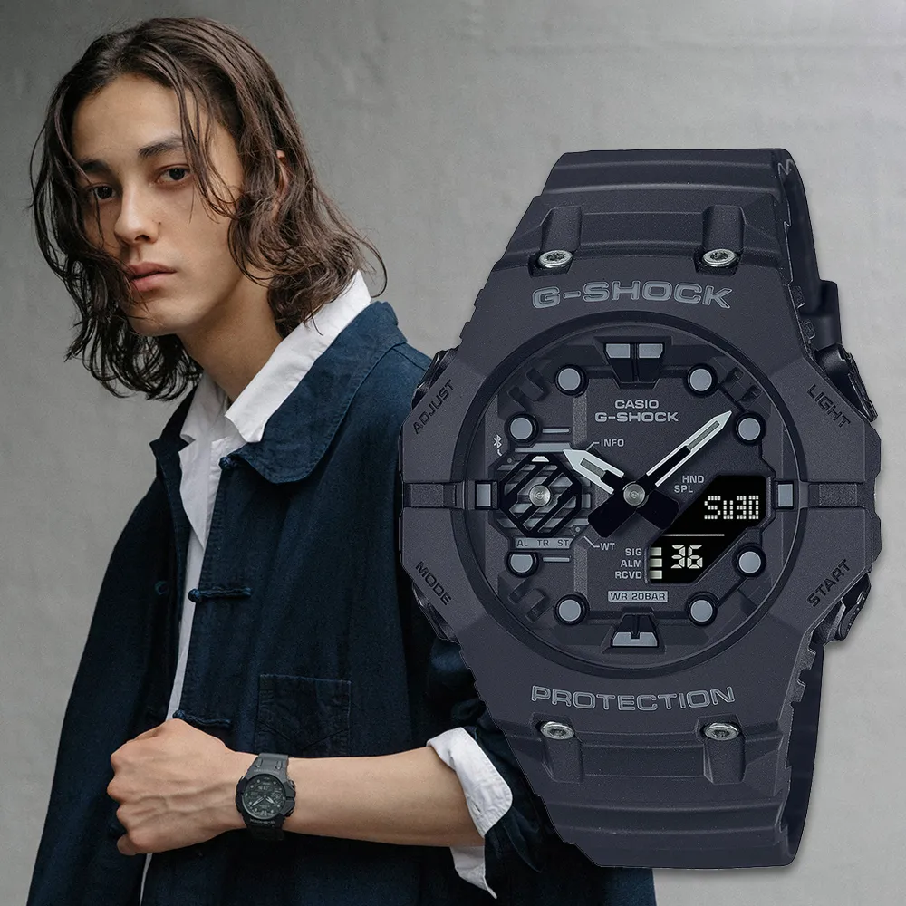 CASIO G-SHOCK 智慧藍芽半透明漸變方形計時錶/黑/DW-B5600G-1 歷史價格詳細信息