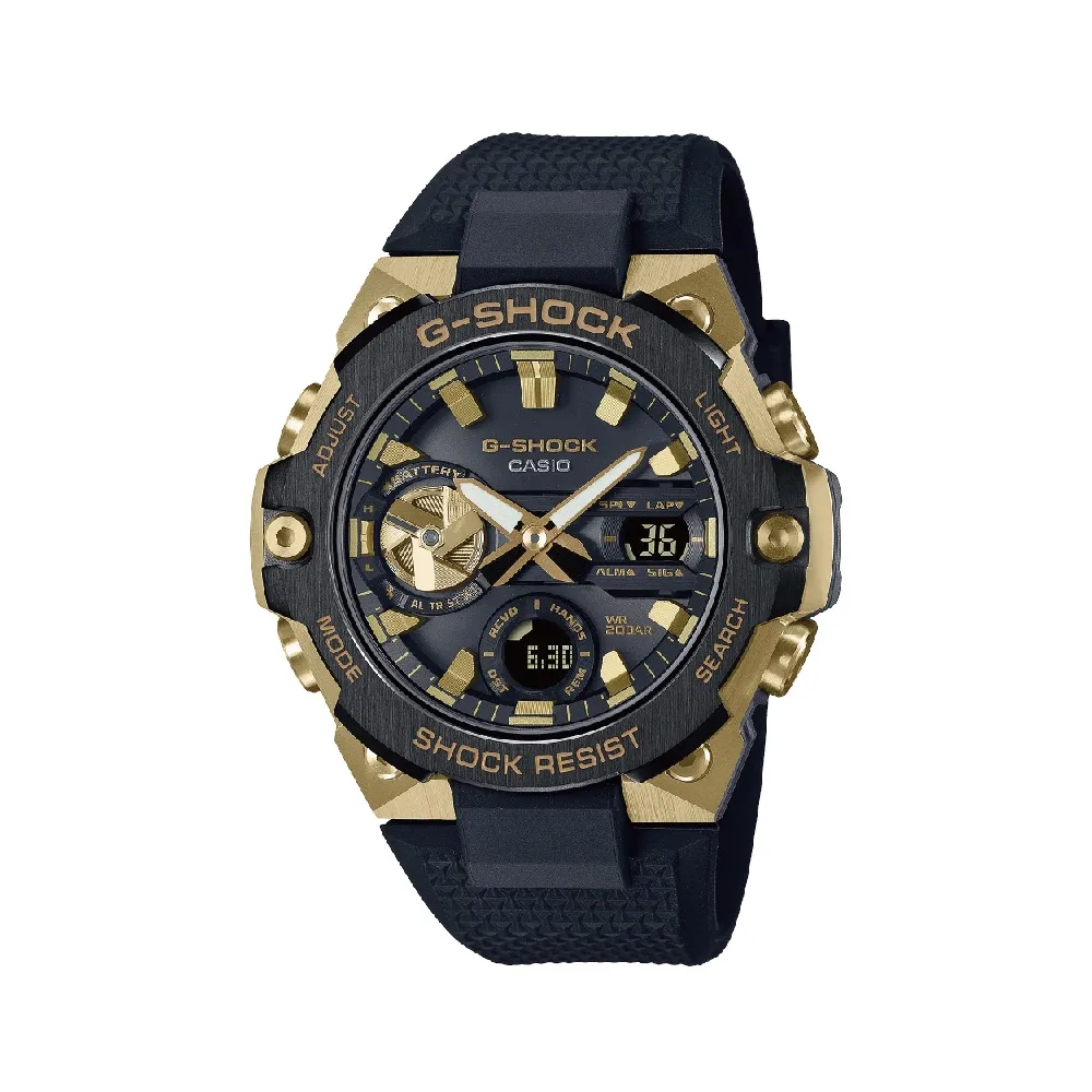 【CASIO 卡西歐】G-SHOCK 黑金碳纖維 GST-B400GB-1A9 歷史價格詳細信息