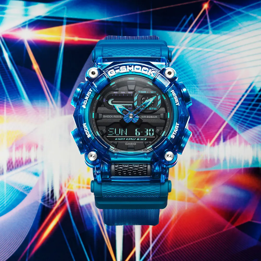CASIO G-SHOCK 幻象音浪系列碳核心200米計時錶/紅/GA-2200SKL-4A 歷史價格詳細信息