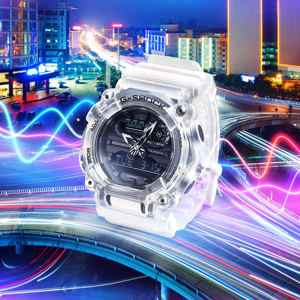 CASIO G-SHOCK 幻象音浪系列碳核心200米計時錶/紅/GA-2200SKL-4A 歷史價格詳細信息