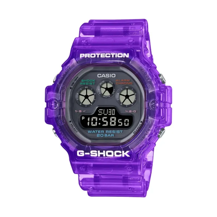 【G-SHOCK】CASIO 透明迷彩雙顯手錶 GA-100SKC-1A 現代鐘錶 歷史價格詳細信息