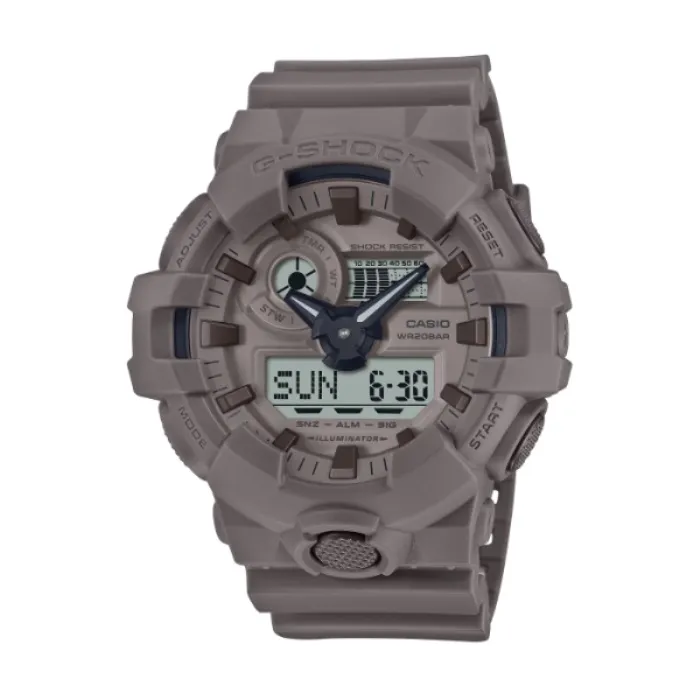 【CASIO G-SHOCK】礦物色調霧感運動雙顯腕錶-岩石白/GA-2200NC-7A 歷史價格詳細信息