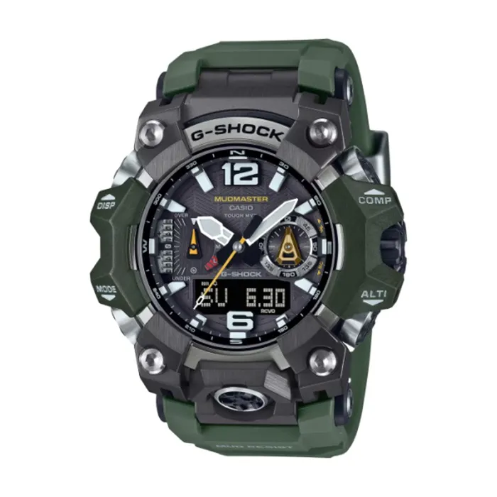 【CASIO】G-SHOCK MUDMASTER 極限冒險碳纖維四重感應器藍芽計步雙顯錶-極致黑GG-B100-1B 歷史價格詳細信息