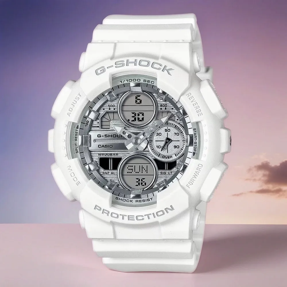 【CASIO G-SHOCK】蒸氣感科幻金屬世界潮流雙顯腕錶-科技黑/GM-110VB-1A 歷史價格詳細信息