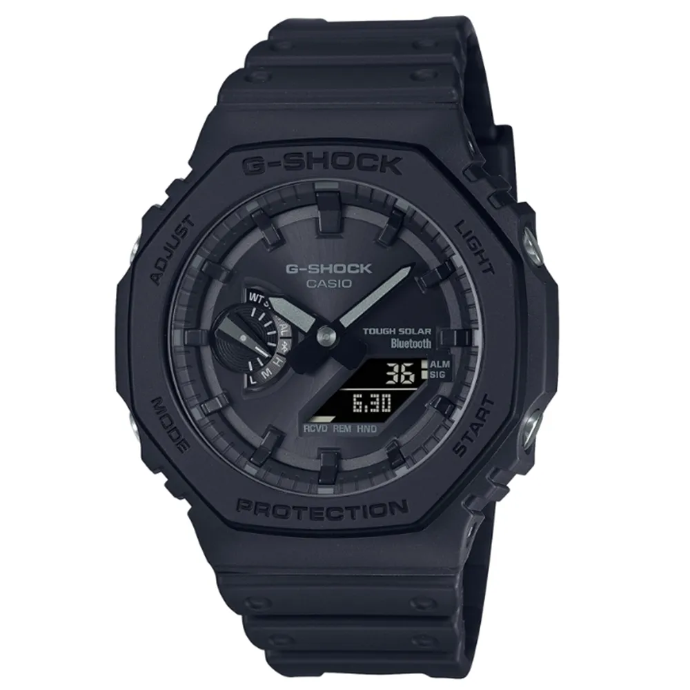 【CASIO 卡西歐】G-SHOCK 藍牙 太陽能電力 復古綠 八角形錶殼 GA-B2100-3A_45.4mm 歷史價格詳細信息