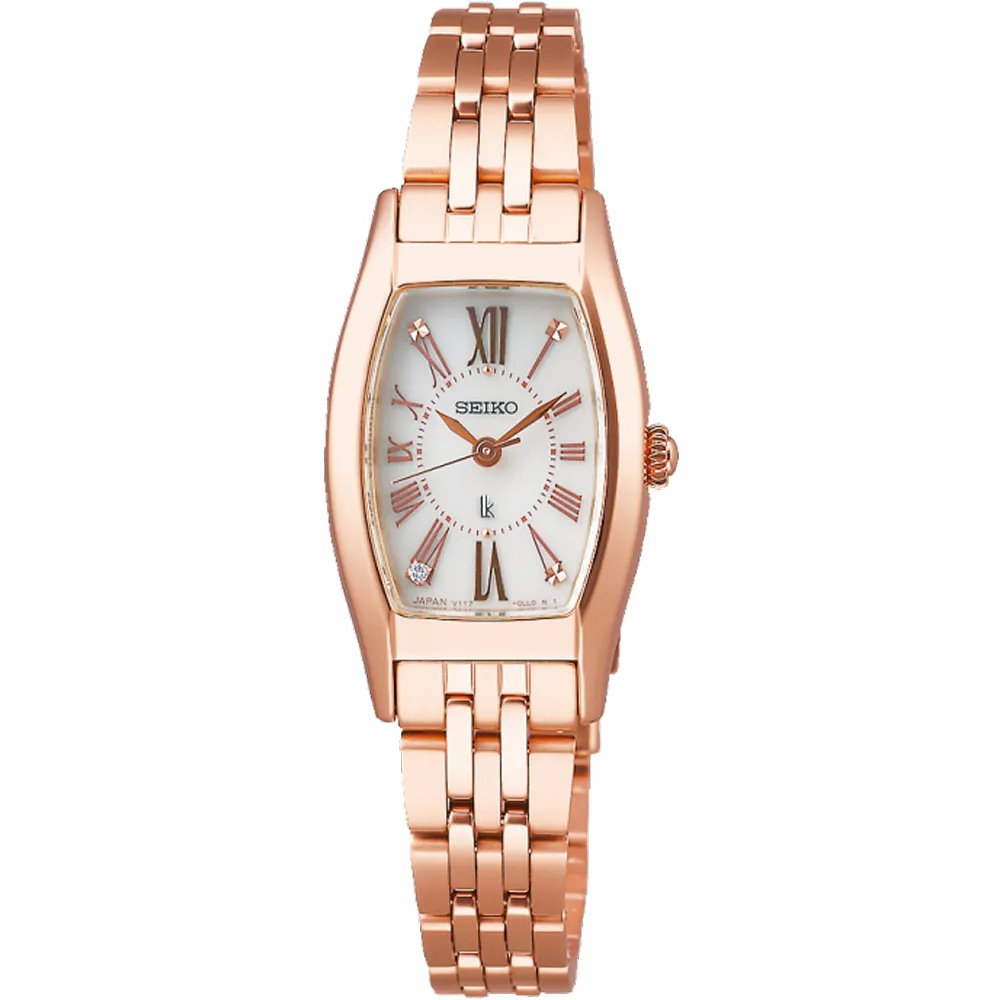 SEIKO 精工 LUKIA 太陽能酒桶型珍珠貝鈦金電波錶/24.6mm (1B32-0AX0K/SSQW076J) 歷史價格詳細信息