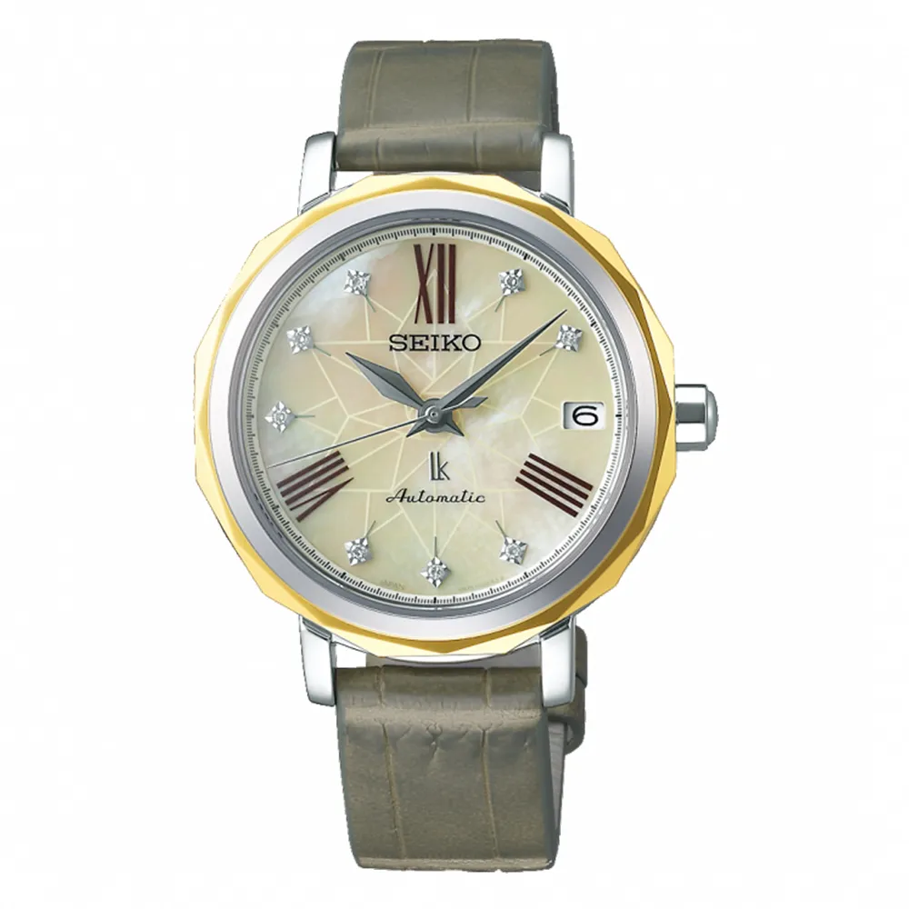 SEIKO 精工 LUKIA 25周年紀念銀座美學機械女錶-藍x銀/34.8mm 6R35-00N0B(SPB137J1) 歷史價格詳細信息