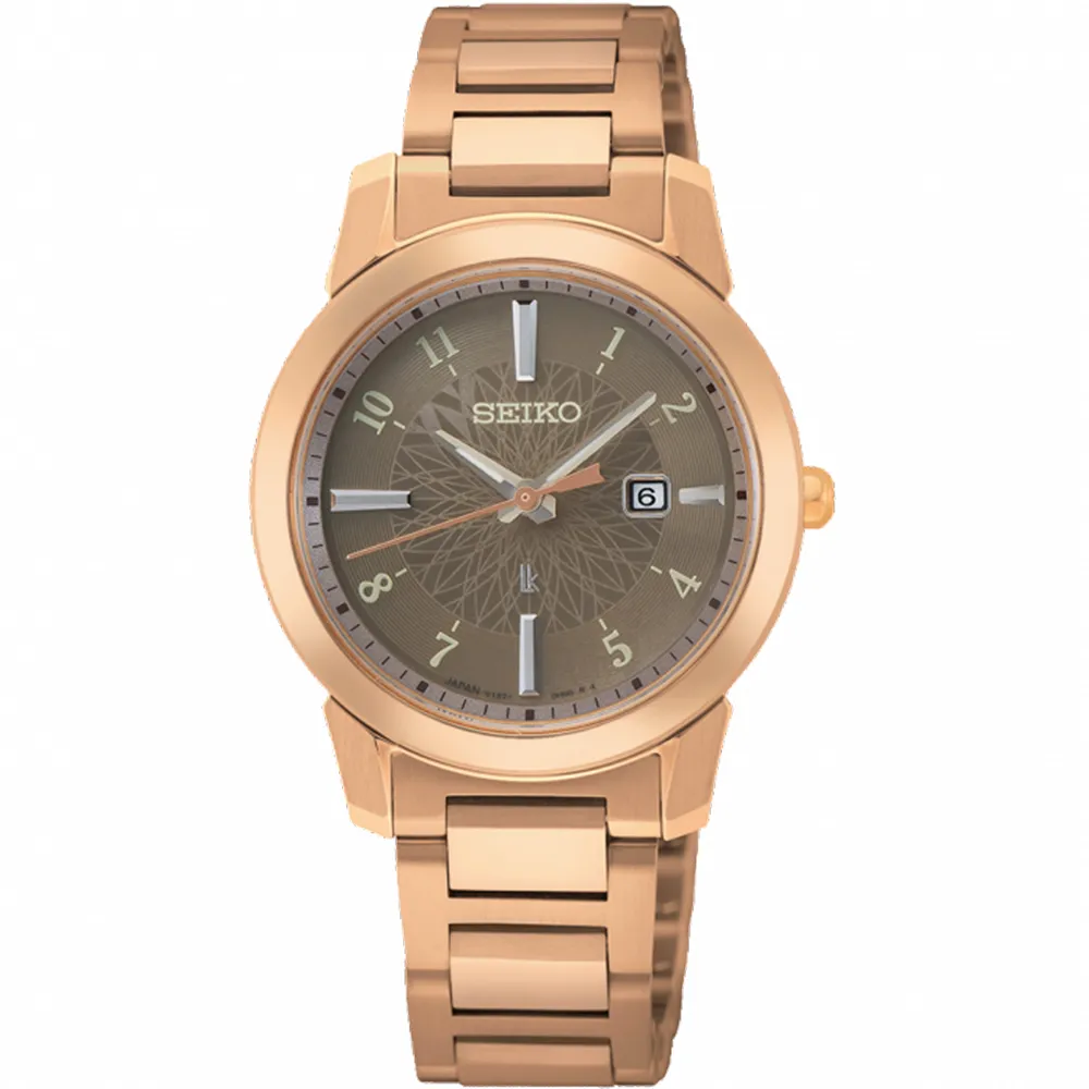 SEIKO 精工 LUKIA 太陽能花瓣纹時尚腕錶/31mm (V137-0DK0SD/SUT433J1) 歷史價格詳細信息