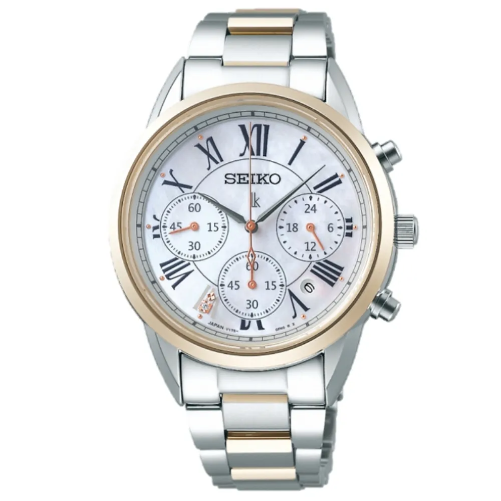 SEIKO LUKIA 太陽能+珍珠母貝面盤+半金女表☆公司貨☆SSC820J1_SK002☆實體店家保固三年☆ 歷史價格詳細信息