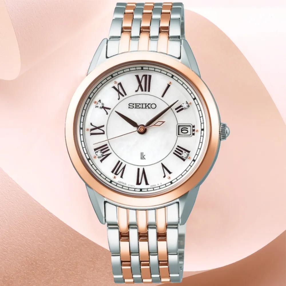 SEIKO LUKIA 太陽能+珍珠母貝面盤+半金女表☆公司貨☆SSC820J1_SK002☆實體店家保固三年☆ 歷史價格詳細信息